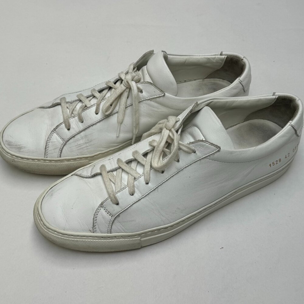Common Projects Achilles White Sneakers (Size 42)
